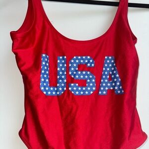 USA Forever 21 One Piece Swim Suit